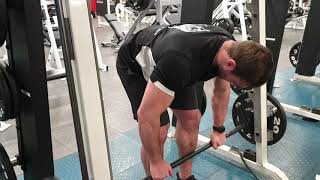 Smith Machine Dead stop Row [upl. by Iram]