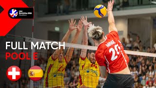 Full Match  Switzerland vs Spain  CEV EuroVolley 2026  Qualification Phase M  Pool E [upl. by Amiaj]