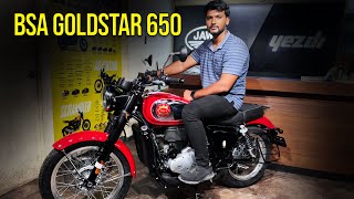 BSA Gold Star 650 Walkaround amp Test Drive Review  Motor Mania [upl. by Eldwun]