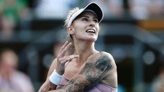 Polona Hercog Match Point Fabulous  İstanbul Cup 2018 Semi Final Match [upl. by Pentheas]