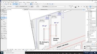 archicad modeling filesite plan arrangement [upl. by Jerri]