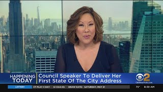 NYC Council Speaker Adrienne Adams to deliver first State of the City [upl. by Iddet]