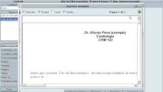 Tutorial 16 Imprimindo atestados com o HiDoctor® [upl. by Esinyt]