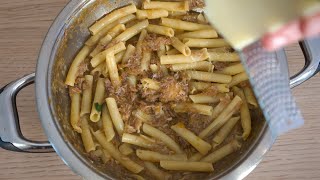 PASTA ALLA GENOVESE ricetta originale di Napoli con gli ziti spezzati [upl. by Htabazile]