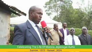 Celebrating The Life Of Monica Jepkosgei Rutto [upl. by Dieterich]