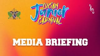 Media Briefing on Lucian Junior Carnival [upl. by Skylar]