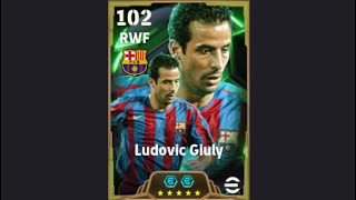 Ludovic Giuly 102 Player Progression in Efootball 2024 [upl. by Shandee229]