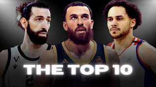 Courtside Heroes EuroLeagues Top 10 Performers You Cant Miss 202324 [upl. by Rehprotsirhc610]