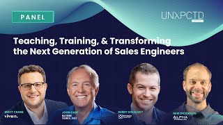 Teaching Training and Transforming the Next Generation of Sales Engineers [upl. by Niveb935]