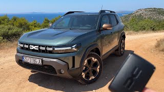 New DACIA DUSTER 2024  POV TEST DRIVE amp REVIEW offroad amp country roads 4X4 TCe 130 HP [upl. by Aissej]