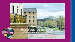 Live Tour of Murano Street Student Village 🏠  University of Glasgow Student Accommodation [upl. by Edyak]