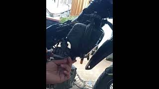 How to remove the air cleaner of xrm 125 [upl. by Lewanna]