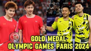 LiangWang CHN VS leeWang TPE Live Score Gold Medal Badminton Olympic Games Paris 2024 [upl. by Solitta578]