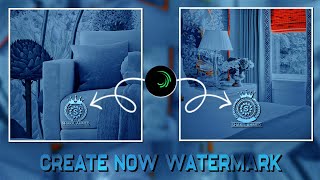 New Watermark Tutorial in alight motion STECH [upl. by Lillis]