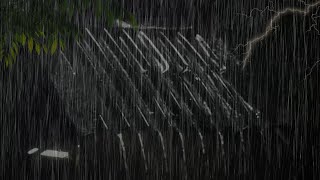 Fall Asleep in Minutes with Rain and Thunderstorms ⛈ Nature Sounds for Deep Sleep [upl. by Heilner292]