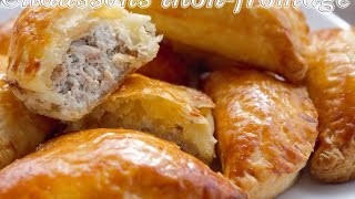 Chaussons ThonFromage recette RAPIDE Par QUELLERECETTE [upl. by Phina]