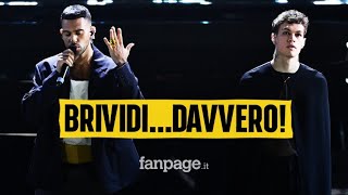 Sanremo 2022 Mahmood e Blanco sul palco con “Brividi” sono i favoriti di questo Festival [upl. by Maud]