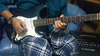 Hyper Act  Kasih Solo Guitar Cover [upl. by Anitnerolf]