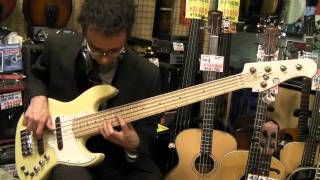 Amazing Basses Exotic XJ15T 5 string bass [upl. by Zaria873]