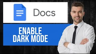 How to Enable Dark Mode in Google Docs EASY Tutorial [upl. by Kamal300]