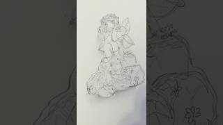 Fairy drawing art drawing artist [upl. by Dimond]