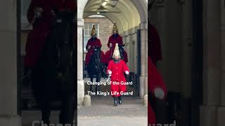 The King’s Life Guard highlights travel horse london horseguards history travelvlog [upl. by Neellok]