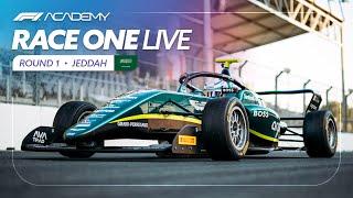 LIVE Race 1  Jeddah 2024  F1 Academy [upl. by Notnirt]