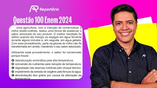 ENEM 2024 Questão 100 Uma agricultora com a intenção de comercializar [upl. by Noonan]