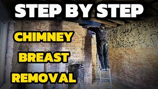 Safely removing a chimney breast stepbystep guide [upl. by Rosemaria23]