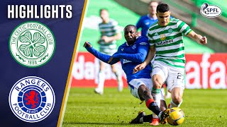 Celtic 11 Rangers  Alfredo Morelos Scores First Derby Goal in Draw  Scottish Premiership [upl. by Jordans]