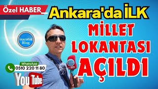 ⭐️Ankaranın Yeni Açılan İlk Millet Lokantasına Nasıl Gidilir ❤️4 Çeşit Yemek 90 TL ✅Millet Bahçesi [upl. by Yi]