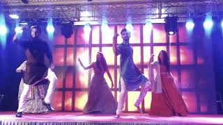 Bride amp Her Friends Amazing Performance On Sensational Songs  Sangeet  Bom Diggy Diggy  Gulaabo [upl. by Rankin]