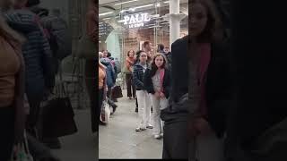 How to get the whole station clapping piano music boogiewoogie viralvideo shorts public [upl. by Elwyn]