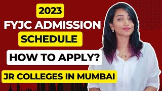 FYJC ADMISSION SCHEDULE 2023 DECLARED BY MAHARASHTRA STATE BOARD HOW TO APPLY DOCUMENTS [upl. by Esnohpla270]