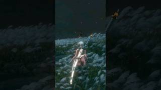 Sekiro x NieR 2B Moveset  Genichiro Way of Tomoe shorts sekiro nier nierautomata 2b fromsoft [upl. by Lanti184]