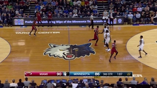 Quarter 3 One Box Video Timberwolves Vs Heat 262017 120000 AM [upl. by Leuname]