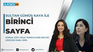 canlı İzmir Masası programının konuğu CHP İzmir İl Gençlik Kolları Başkanı Ruhsar Selis Çelik [upl. by Lyrradal98]