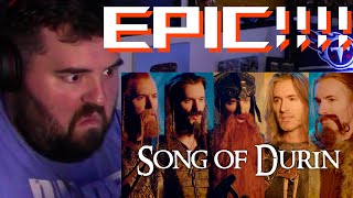 Singer reaction to Geoff Castellucci  Song of Durin [upl. by Rufford]