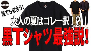 【超保存版】 “無地黒T”こそ最強！ 夏はコレさえあればいい【Tシャツコーデ】【ヘインズ】【チャンピオン】【レイニング チャンプ】 [upl. by Medovich]