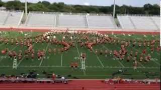 Texas Longhorn Band at Richardson High School [upl. by Aymahs37]