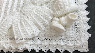 Crochet baby cardigancraft amp crochet cardigan 3402 [upl. by Aleafar]