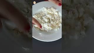 Como fazer burrata caseira com 2 ingredientes [upl. by Lemhar29]