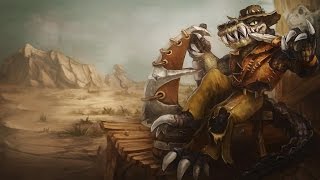 Skin Renekton Aborigène  League of Legends [upl. by Suiram]