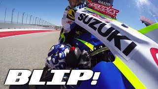 What Its Like To Be A Passenger On A 200 MPH Racing Motorcycle  BLIP [upl. by Gleda]