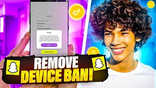 How to Fix Snapchat Device Ban Instantly [upl. by Aicrag]