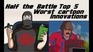 Top 5 Worst GI Joe Cartoon Innovations and one good one [upl. by Ahsiyk]