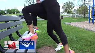 Fitness tip Step ups [upl. by Marice453]