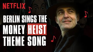 MONEY HEIST quotBerlin Sings The Theme Songquot Promo HD [upl. by Bat153]