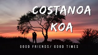 Costanoa KOA  California Coastal Camping  Glamping rvlife [upl. by Alyhs]