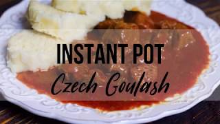 Instant Pot Czech Goulash [upl. by Nydnarb83]